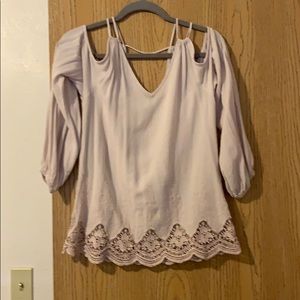 Cold shoulder top